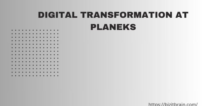 Top Digital Transformation at PLANEKS