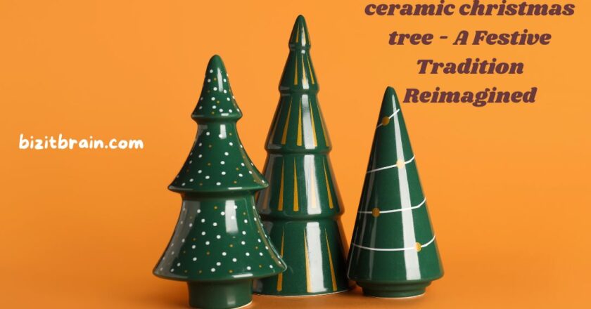 ceramic christmas tree – A Festive Tradition Reimagined