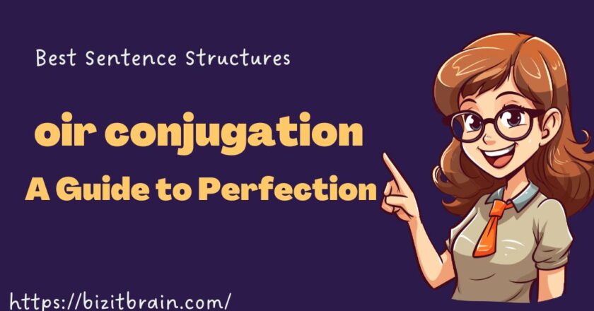 oir conjugation A Guide to Perfection