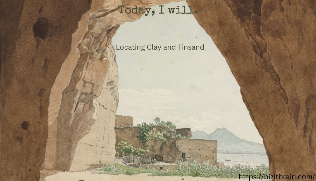 Locating Clay and Tinsand