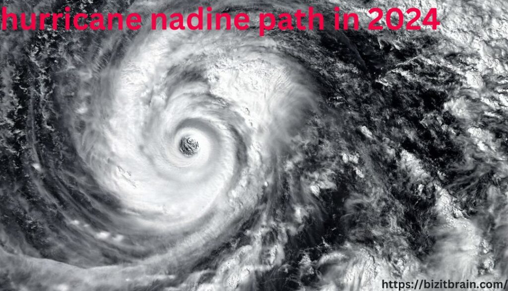 hurricane nadine path