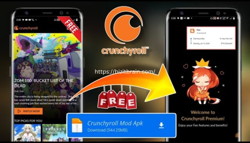 crunchyroll apk premium